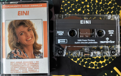 EINI-tuplakasetti,SAFK  2035, v.1990 Fazer Finnlevy