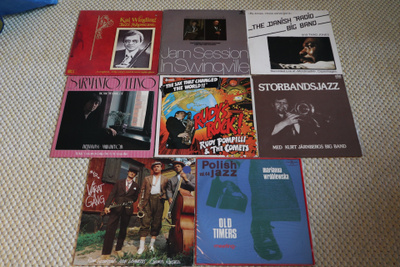 NIPPU 18: Ulkomaista Jazz -LP:tä 8kpl