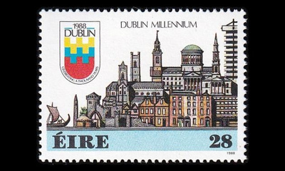 Irlanti 642 ** Dublin 1000v (1988)