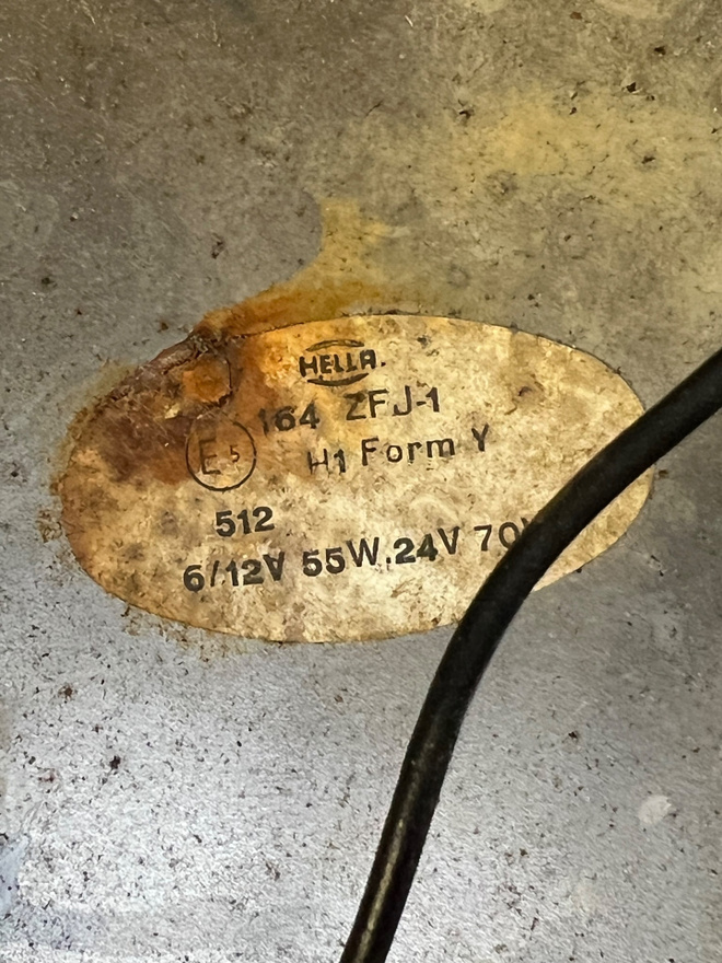 Hella lisävalon koppa