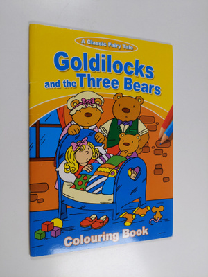 Goldielocks and the Three Bears : Colouring Book