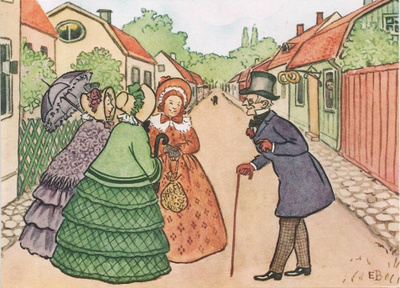 kortti ** Beskow Elsa ym. Kaupunki tai maaseutu - erilaisia