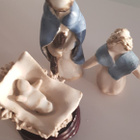 Figuurit / Miniatyyrit: Neitsyt Maria, Joosef ja Jeesuslapsi - pikkukuva 4