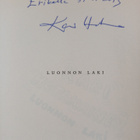 Kari Hotakainen : Luonnon laki (signeerattu, tekijän omiste) - pikkukuva 3