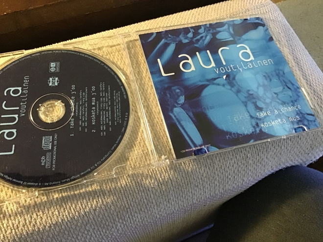 Laura Voutilainen / take a chance CDS single
