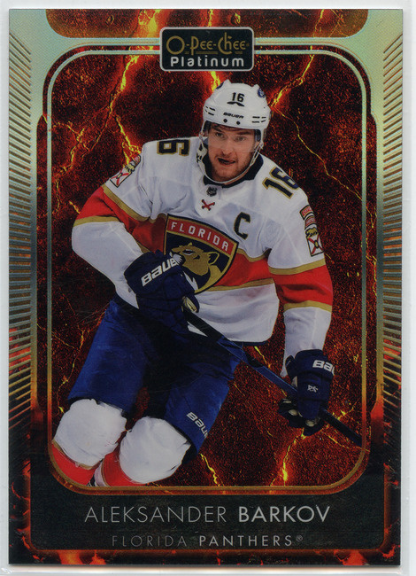 2021-22 OPC Platinum Hot Magma 204/499 #195 A. Barkov
