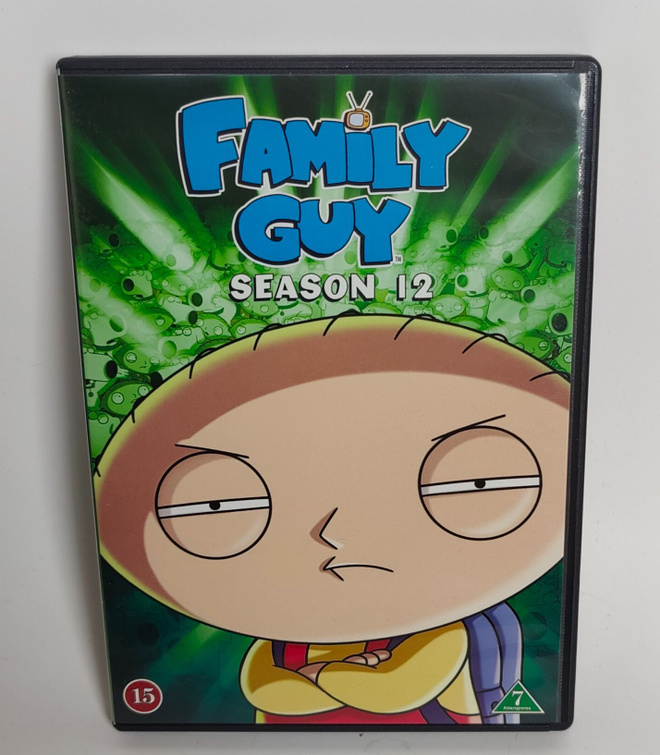 Family Guy - kausi 12 ( 3 x dvd )