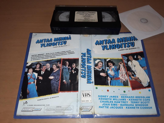 Antaa mennä ylihoitsu - SFX VHS/DVD-R (Kasino Video)