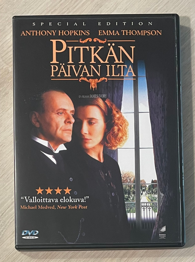 Pitkän päivän ilta (1993) Anthony Hopkins, Emma Thompson