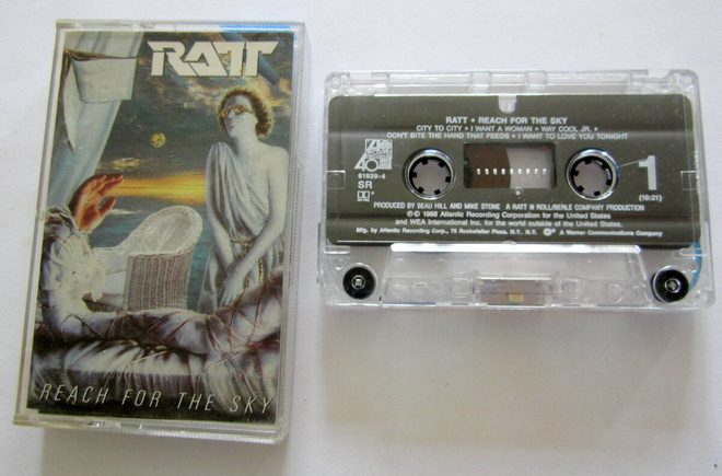 RATT Reach for the Sky C-KASETTI 1988