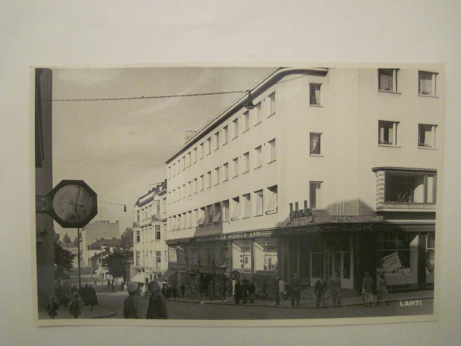 VANHA Postikortti Lahti 1950-l Alkup.Mallikappale