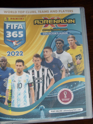 FIFA 365 2022 Adrenalyn keräilykortit