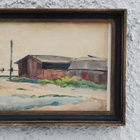 Yrjö Lehtiö PIHAPIIRI  akvarelli v.1931 - pikkukuva 1
