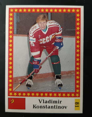 1991 Semic Mmm Marabou #81 Vladimir Konstantinov