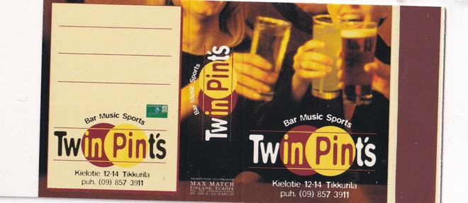 Tikkurila, Twin Pint`s , MAX Match, aski , aihio , b437