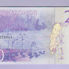 Ruotsi 20 Kronor v.2014 UNC P-69a (Astrid Lindgren) - pikkukuva 2