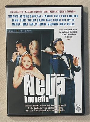 Neljä huonetta (1995) mm Quentin Tarantino, Robert Rodriguez