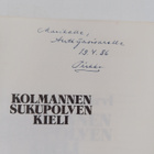 Pirkko Nuolijärvi : Kolmannen sukupolven kieli : Helsinki... - pikkukuva 3