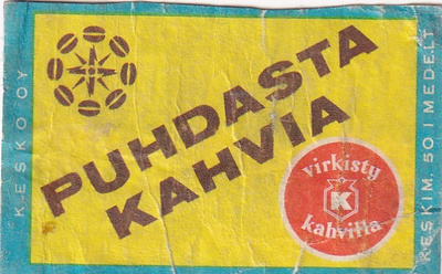 Puhdasta kahvia , Virkisty K kahvilla   b5721