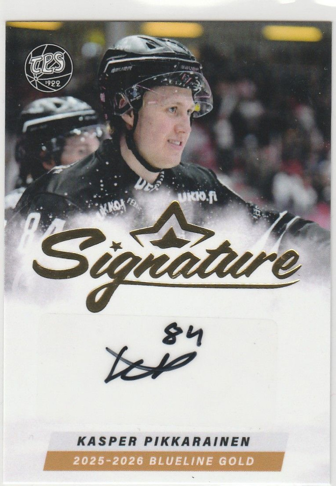 2025/26 Blueline Gold Signature Pikkarainen , TPS