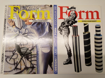 FORM 1987 vuosikerta 8 lehteä