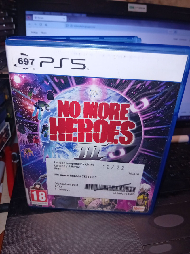 PS5 No More Heroes III ( SIS POSTIKULU )