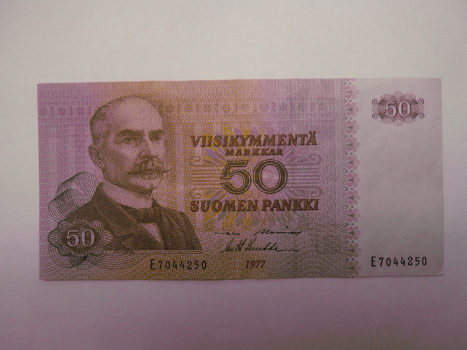 50 markkaa 1977