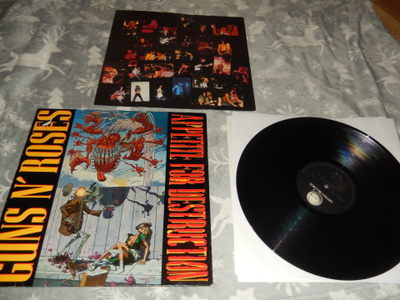 Guns n' roses - Appetite for destruction vinyyli