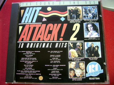 HIT ATTACK! 2  KORKKAAMATON CD VUODELTA 1991