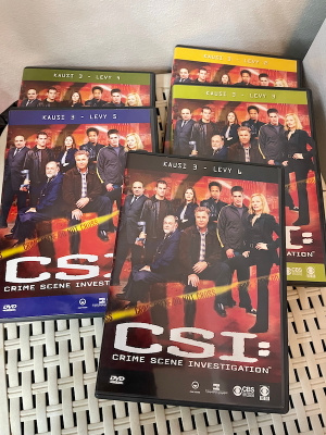 CSI kausi kolme levyt 2-6