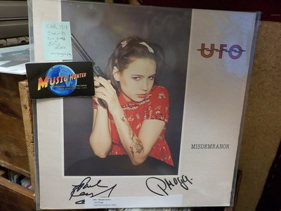 UFO - MISDEMEANOR EX+/EX+ LP MOGG + RAYMOND NIMMAREILLA