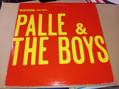 12"single POPEDA :  PALLE & THE BOYS ( SIS POSTIKULU  )