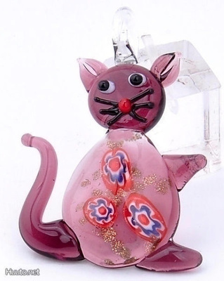 1150 .. Murano Käsintehty Lampwork Taidelasi .. Kaulakoru