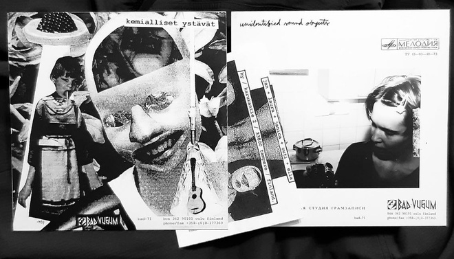 Kemialliset ystävät / U.S.O.  split-EP 7"