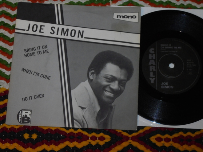 7" JOE SIMON - Bring It On Home To Me - single 1980 soul EX