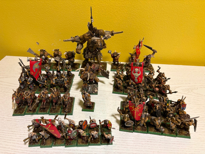 Warhammer The Old World Beastmen army