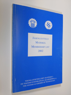Jäsenluettelo = Matrikel = Membership list 2002