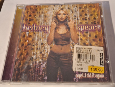 Britney Spears - Oops! i did again 2000. CD