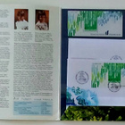 SUOMI 75 KANSIO, JOSSA FDC-KUORET JA PT- MERKIT - pikkukuva 2