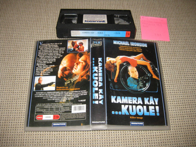 Kamera Käy ...Kuole-VHS (Showtime, Michael Ironside, 1992)