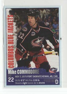 Mike Commodore Columbus 09-10 Panini Sticker #207