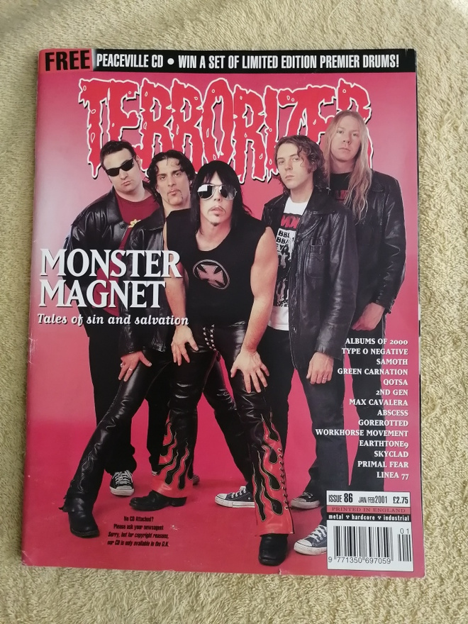 TERRORIZER ISSUE 86 MAGAZINE