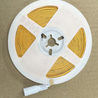 Led-valonauha, oranssi, 5m, 480 LED/m, 5W/m, DC 12V, IP20 - pikkukuva 2