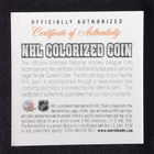 NHL colorized coins Detroit red wings - pikkukuva 2