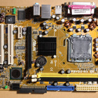 LGA775-emolevy Asus P5VD2-MX SE, Asuksen tehdaskunnostama - pikkukuva 1