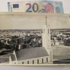 VANHA Postikortin Alkuperäis Valokuva Iisalmi 1950-l - pikkukuva 1
