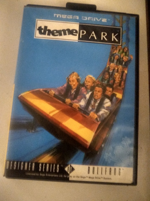 Theme Park Sega Mega Drive