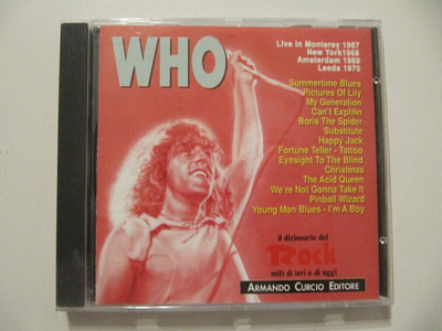 Who Live 1967 - 1970 CD