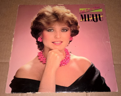 MEIJU PIDÄ MUSTA KIINNI LP 1983 FINNLEVY