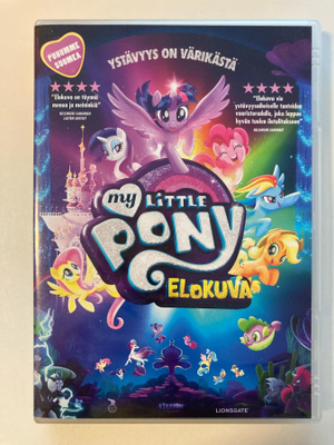 DVD My little pony -elokuva (2017)